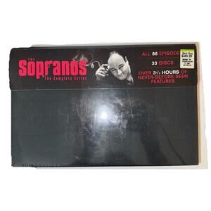 NEW SEALED The Sopranos Complete Series Box Set All 86 Episodes 33 Discs DVD